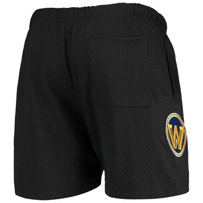 Shop Pro Standard Black Golden State Warriors Mesh Capsule Shorts