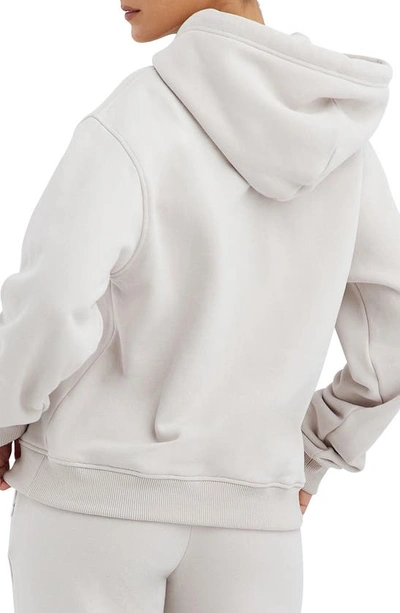 Shop House Of Cb Mirage Cotton Blend Hoodie In Cloud