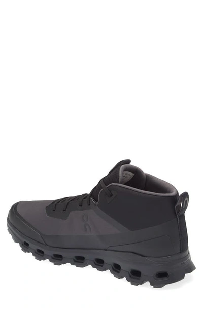 Shop On Cloudroam Waterproof Trail Running Shoe In Black/ Eclipse