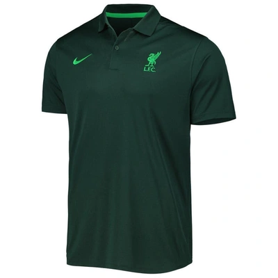 Shop Nike Green Liverpool Victory Polo