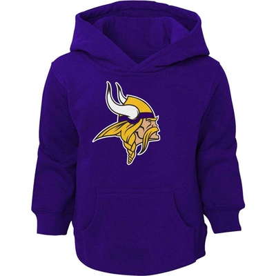 Shop Outerstuff Toddler Purple Minnesota Vikings Logo Pullover Hoodie