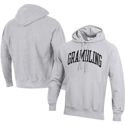 Champion Heathered Gray Colorado Buffaloes Team Arch Reverse Weave Pullover Hoodie In Gray
