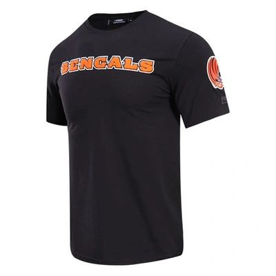 Shop Pro Standard Black Cincinnati Bengals Classic Chenille T-shirt