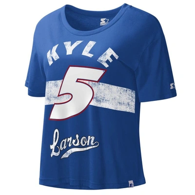 Shop Starter Royal Kyle Larson Record Setter T-shirt