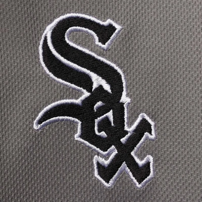 Shop Fanatics Branded Gray Chicago White Sox Big & Tall Solid Birdseye Polo