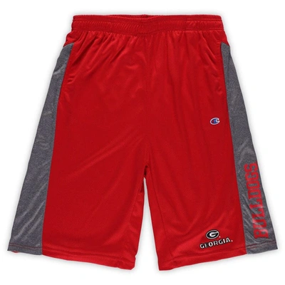 Shop Profile Red Georgia Bulldogs Big & Tall Textured Shorts