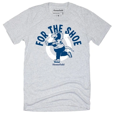 Shop Homefield Heather Gray Indianapolis Colts For The Shoe T-shirt