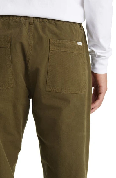 Shop Forét Sienna Organic Cotton Ripstop Pants In Army
