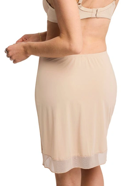 Shop Montelle Intimates Half Slip In Beige