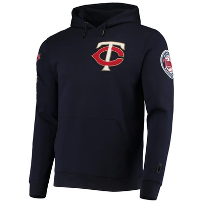 Shop Pro Standard Navy Minnesota Twins Team Logo Pullover Hoodie