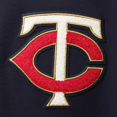 Shop Pro Standard Navy Minnesota Twins Team Logo Pullover Hoodie