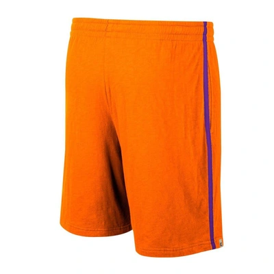Shop Colosseum Orange Clemson Tigers Thunder Slub Shorts