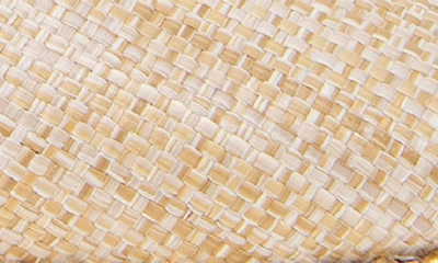 Bcbgeneration Valerie Slingback Pointed Toe Flat In Natural Raffia