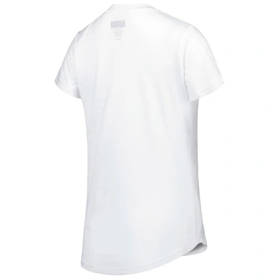 Shop Concepts Sport White/charcoal Baltimore Ravens Sonata T-shirt & Leggings Sleep Set