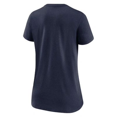 Shop Nike Navy New England Patriots Hometown Collection Tri-blend V-neck T-shirt