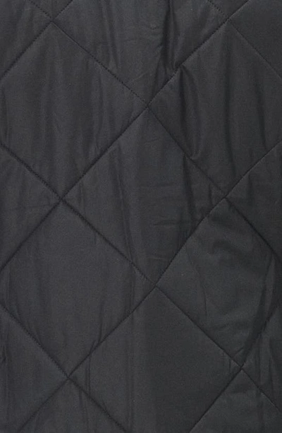 Shop Barbour Liddesdale Quilted Vest In Black