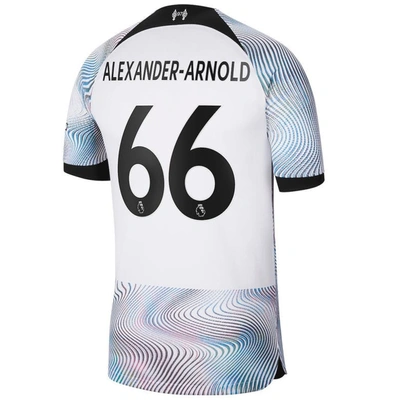 Shop Nike Trent Alexander-arnold White Liverpool 2022/23 Away Breathe Stadium Replica Player Jersey