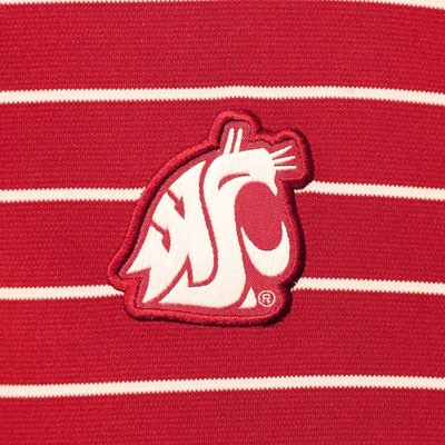 Shop Nike Crimson Washington State Cougars Victory Stripe Performance 2022 Coaches Polo