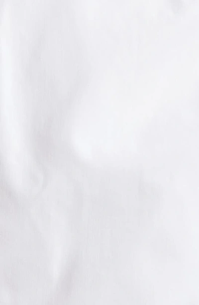 Akris Cotton & Silk Button-up Tunic Shirt In 011 Ecru