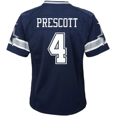Shop Nike Infant  Dak Prescott Navy Dallas Cowboys Player Game Jersey