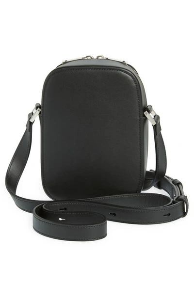 Shop Ferragamo Items Leather Crossbody Bag In Nero