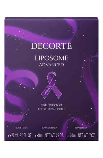 Shop Decorté Liposome Advanced Purple Ribbon Set