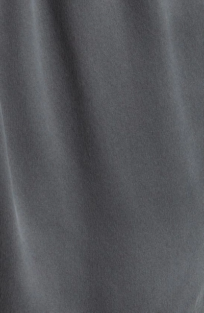 Lunya Washable Silk Boxer Shorts In Meditative Grey