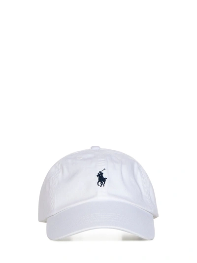 Shop Polo Ralph Lauren Cappello  In Bianco