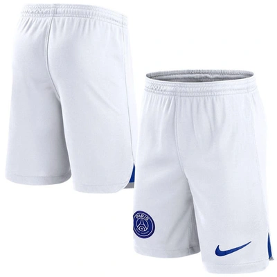 Shop Nike White Paris Saint-germain Third Performance Stadium Shorts
