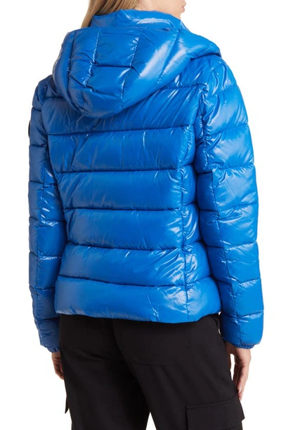 Shop Save The Duck Cosmary Water Repellent Insulated Puffer Jacket In Blue Berry