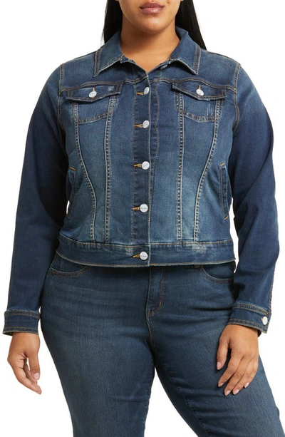 Slink Jeans Denim Jacket In Aurora