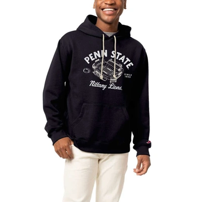 Shop League Collegiate Wear Navy Penn State Nittany Lions Stadium Essential Pullover Hoodie