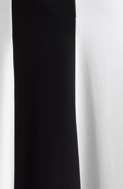 Shop Bite Studios Two-tone Stripe Maxi Skirt In Black White