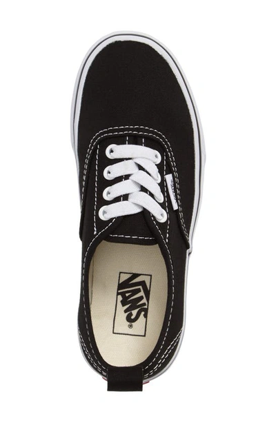 Shop Vans Authentic Sneaker In Black/ True White