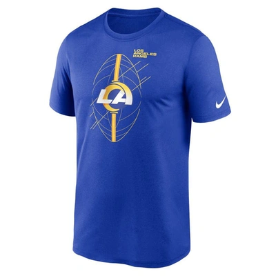 Shop Nike Royal Los Angeles Rams Legend Icon Performance T-shirt