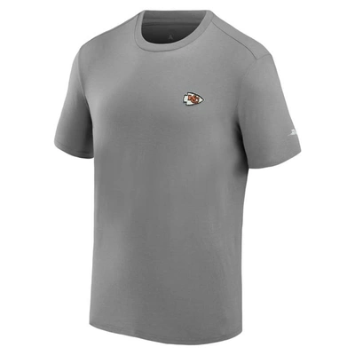 Shop Tommy Bahama Gray Kansas City Chiefs Thirst & Gull T-shirt