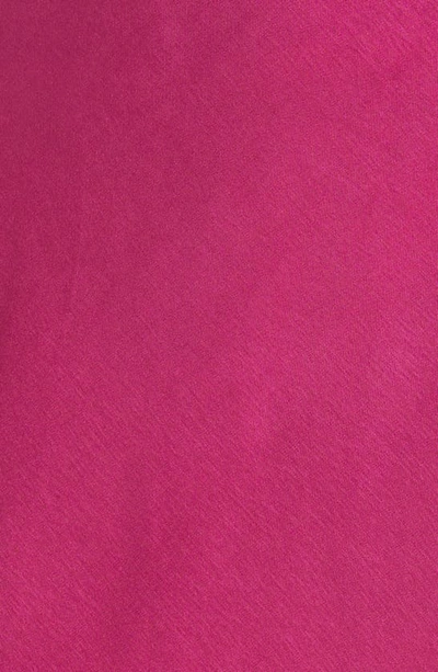 Topshop Cami Midi Slip Dress In Fuchsia Pink In Bright Pink
