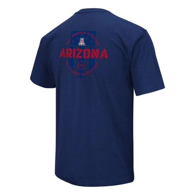 Shop Colosseum Navy Arizona Wildcats Oht Military Appreciation T-shirt