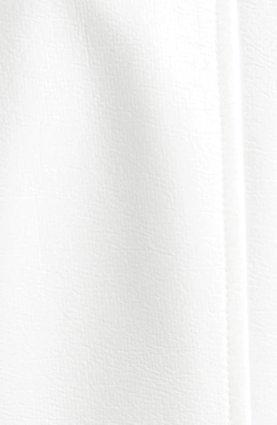 Shop Courrèges Re-edition Vinyl Jacket In Heritage White