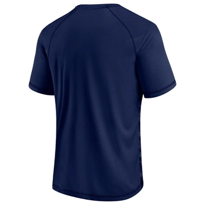 Shop Fanatics Branded Navy Cal Bears Arch Outline Raglan T-shirt