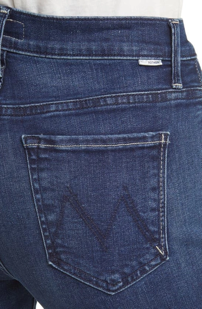 Shop Mother Fray Hem Bootcut Jeans In Heirloom