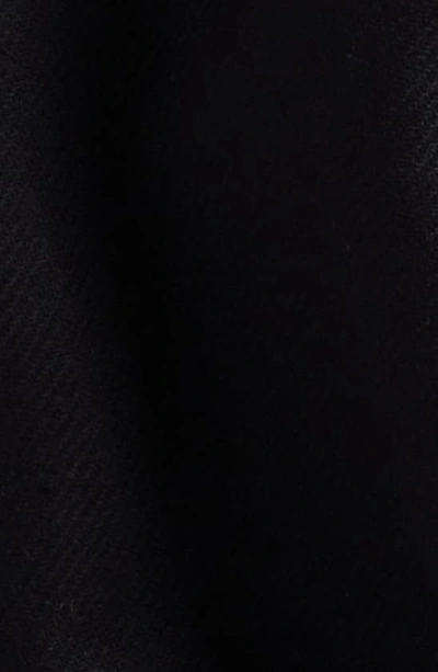 Shop Amiri X Premier Records Patch Leather Sleeve Wool Blend Varsity Jacket In Black