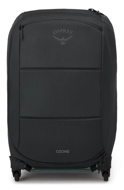 Shop Osprey Ozone 4-wheel 85-liter Suitcase In Black