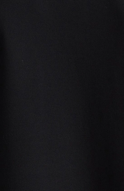 Givenchy Logo-embroidered Cotton Polo Shirt In Black