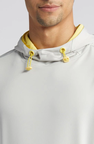 Swannies Ivy Golf Hoodie In Glacier Lemon