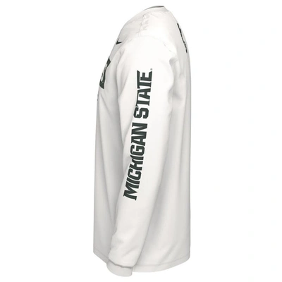 Shop Nike White Michigan State Spartans 2023 Fan Long Sleeve T-shirt