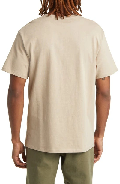 Shop Saturdays Surf Nyc Miller Standard Graphic T-shirt In Classic Khaki