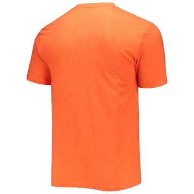 Shop Concepts Sport Heathered Charcoal/orange Clemson Tigers Meter T-shirt & Pants Sleep Set In Heather Charcoal