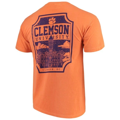Shop Image One Orange Clemson Tigers Comfort Colors Campus Icon T-shirt