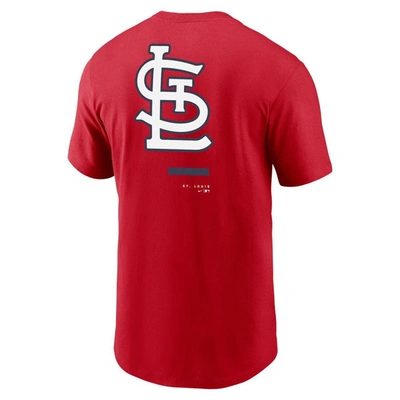 Shop Nike Red St. Louis Cardinals Over The Shoulder T-shirt